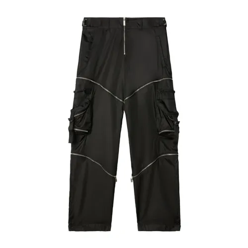 Trousers > Straight Trousers - - Off White - Modalova