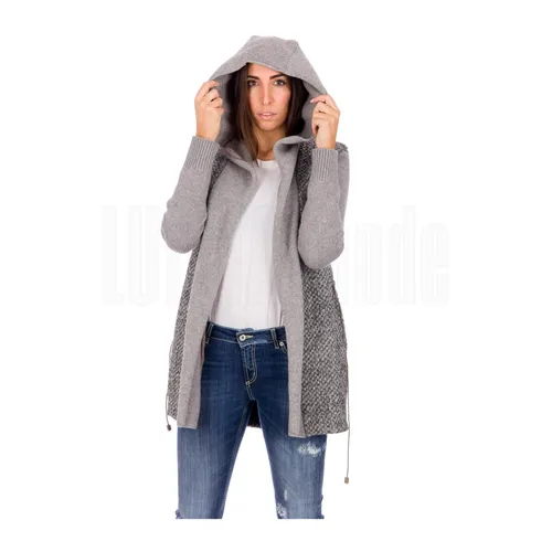 Sweatshirts & Hoodies > Zip-throughs - - Fabiana Filippi - Modalova