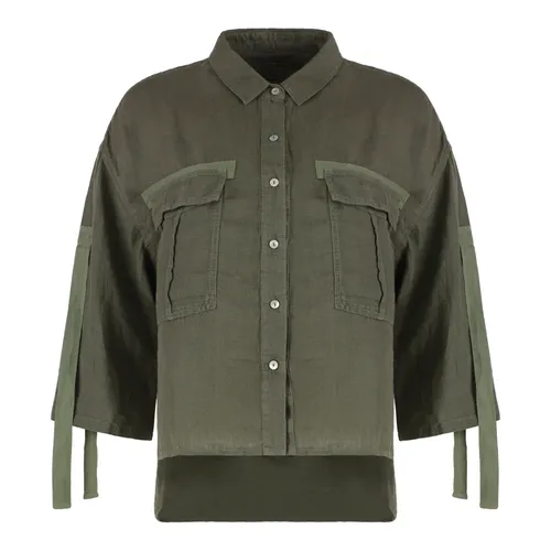Blouses & Shirts > Shirts - - 120% Lino - Modalova
