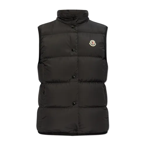 Moncler - Jackets > Vests - Black - Moncler - Modalova