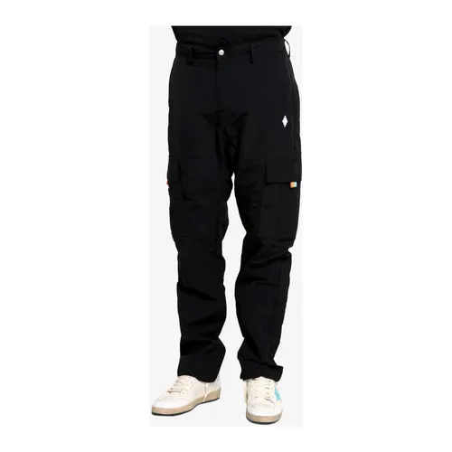 Trousers > Straight Trousers - - Marcelo Burlon - Modalova