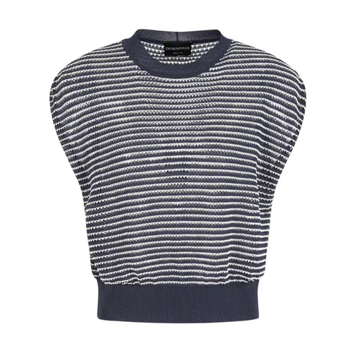 Knitwear > Round-neck Knitwear - - Emporio Armani - Modalova
