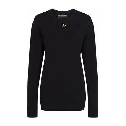 Knitwear > Round-neck Knitwear - - Dolce & Gabbana - Modalova