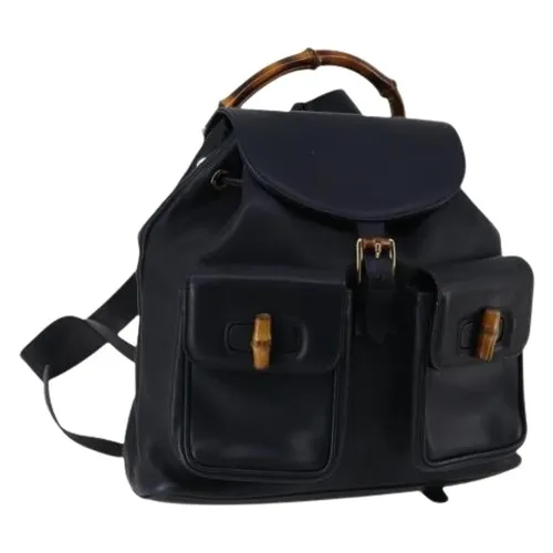 Pre-owned > Pre-owned Bags > Pre-owned Backpacks - - Gucci Vintage - Modalova
