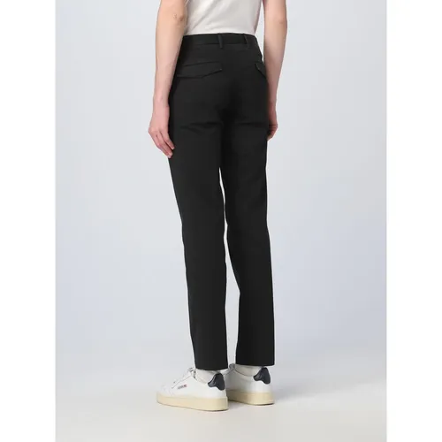 Pt01 - Trousers > Chinos - Black - Pt01 - Modalova