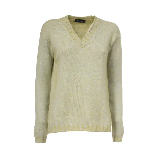 Knitwear > V-neck Knitwear - - Gran Sasso - Modalova