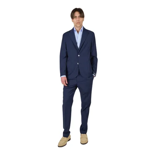 Suits > Suit Sets > Single Breasted Suits - - Barba - Modalova