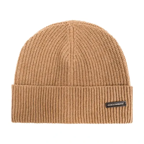 Accessories > Hats > Beanies - - Dolce & Gabbana - Modalova