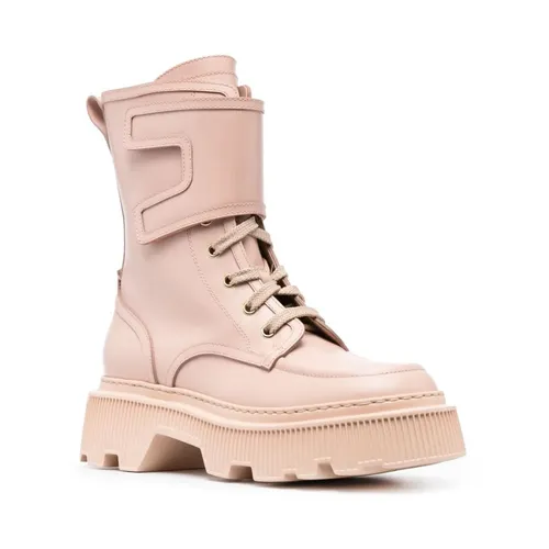 Shoes > Boots > Lace-up Boots - - Santoni - Modalova