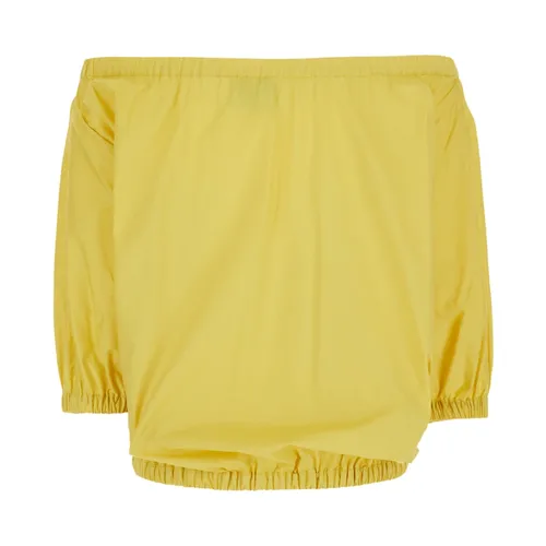 Blouses & Shirts > Blouses - - Plain - Modalova