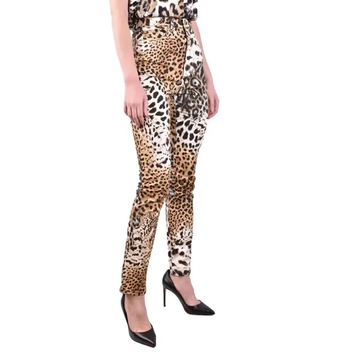 Trousers > Slim-fit Trousers - - Roberto Cavalli - Modalova