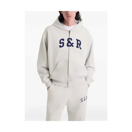 Sweatshirts & Hoodies > Zip-throughs - - Sporty & Rich - Modalova