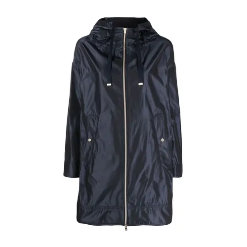 Herno - Coats > Parkas - Blue - Herno - Modalova
