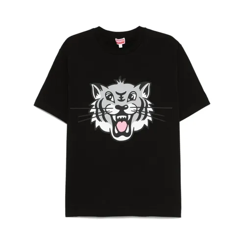 Kenzo - Tops > T-Shirts - Black - Kenzo - Modalova