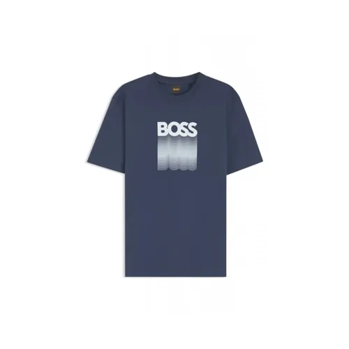Hugo - Tops > T-Shirts - Blue - Hugo - Modalova