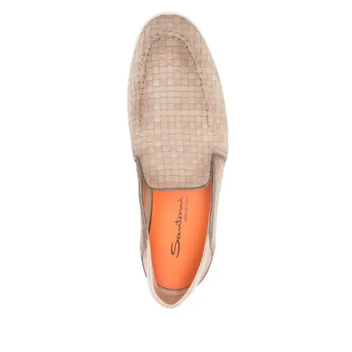 Shoes > Flats > Loafers - - Santoni - Modalova