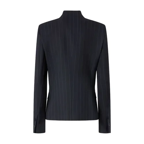 Pinko - Jackets > Blazers - Blue - Pinko - Modalova