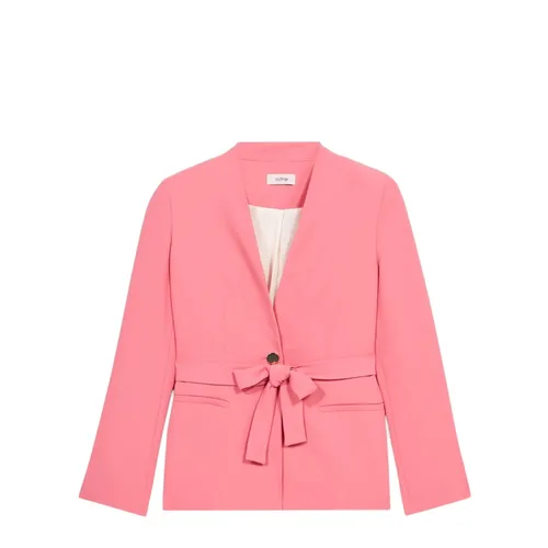 Oltre - Jackets > Blazers - Pink - Oltre - Modalova