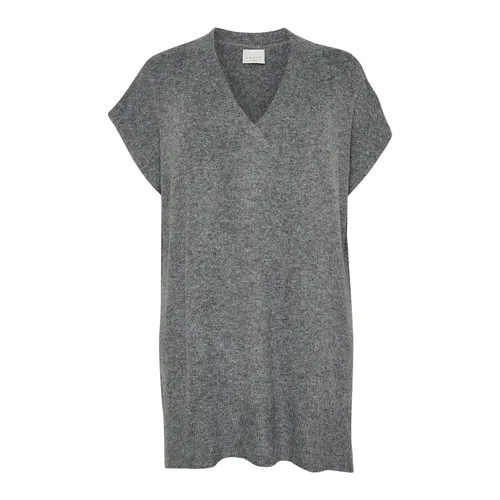 Knitwear > V-neck Knitwear - - Kaffe Curve - Modalova