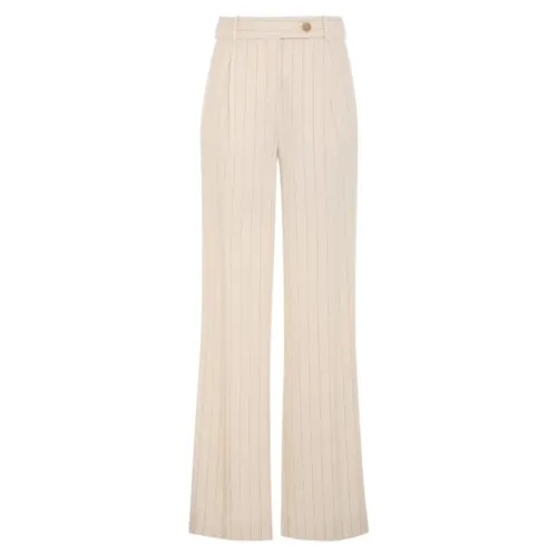 Trousers > Straight Trousers - - Zimmermann - Modalova