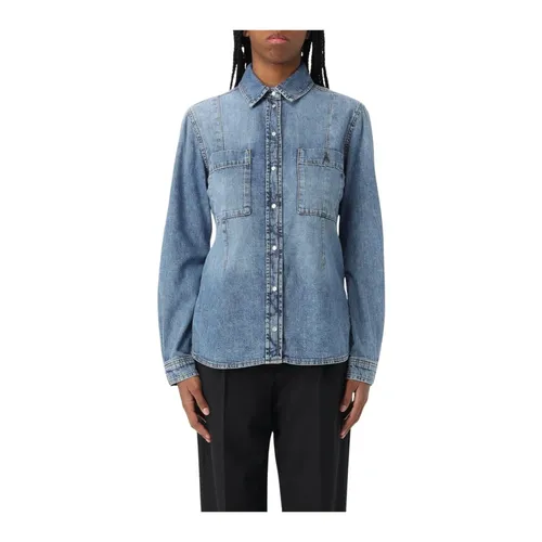 Blouses & Shirts > Denim Shirts - - Patrizia Pepe - Modalova