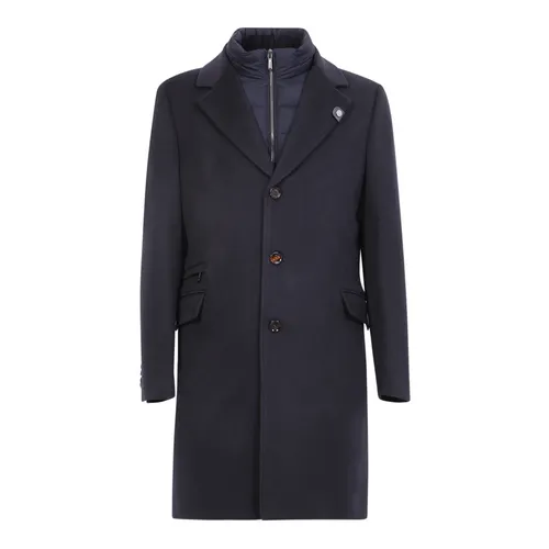 Coats > Single-Breasted Coats - - Moorer - Modalova