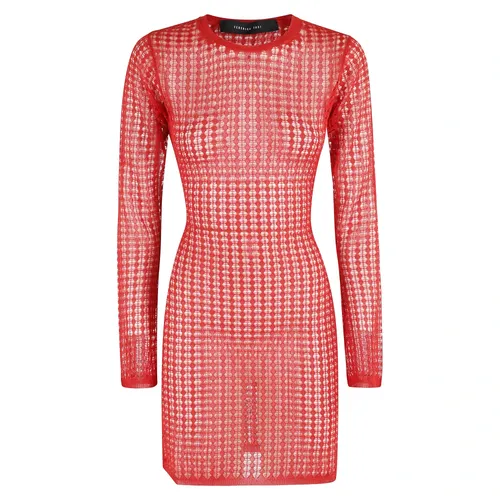 Dresses > Day Dresses > Knitted Dresses - - Federica Tosi - Modalova