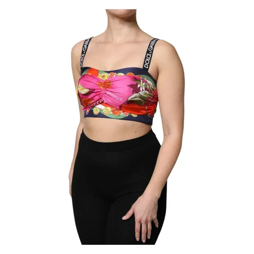 Tops > Sleeveless Tops - - Dolce & Gabbana - Modalova