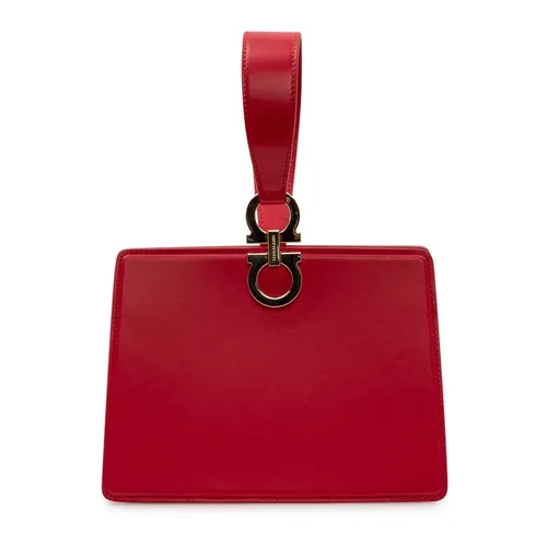 Ferragamo - Bags > Clutches - Red - Ferragamo - Modalova