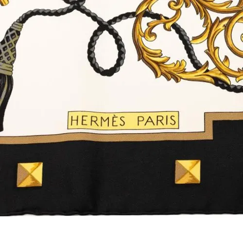 Pre-owned > Pre-owned Accessories > Pre-owned Scarves - - Hermès Vintage - Modalova