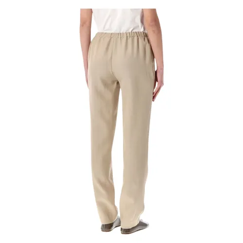 Trousers > Straight Trousers - - Loulou Studio - Modalova