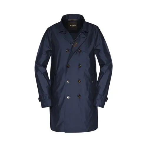 Coats > Double-Breasted Coats - - Moorer - Modalova