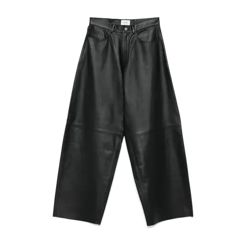 Trousers > Leather Trousers - - Haikure - Modalova