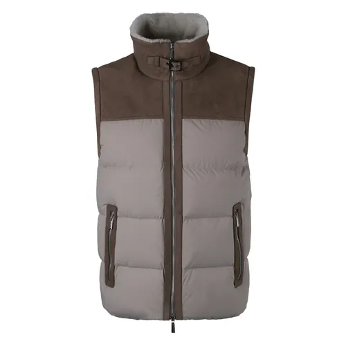 Moorer - Jackets > Vests - Gray - Moorer - Modalova