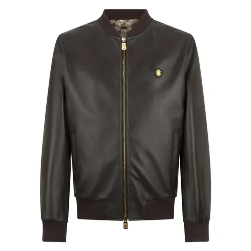 Jackets > Leather Jackets - - Billionaire - Modalova