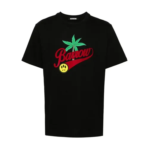 Barrow - Tops > T-Shirts - Black - Barrow - Modalova