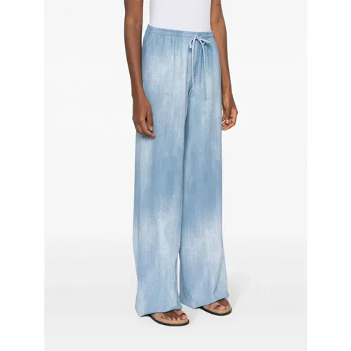 Trousers > Wide Trousers - - Ermanno Scervino - Modalova