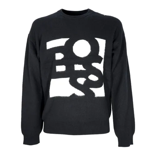Knitwear > Round-neck Knitwear - - Hugo - Modalova