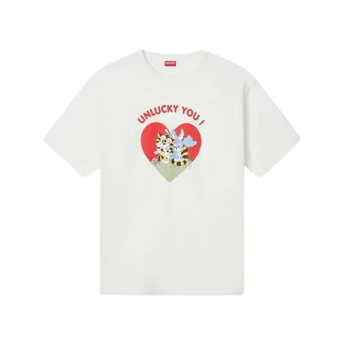 Kenzo - Tops > T-Shirts - Beige - Kenzo - Modalova