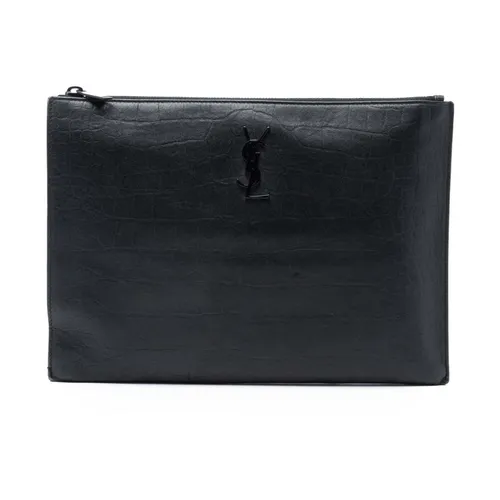 Pre-owned > Pre-owned Bags > Pre-owned Clutches - - Saint Laurent Vintage - Modalova