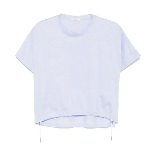 Peserico - Tops > T-Shirts - Blue - Peserico - Modalova