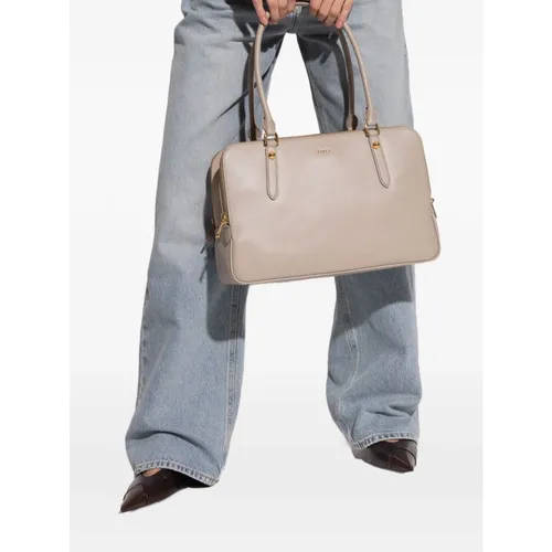 Furla - Bags > Handbags - Beige - Furla - Modalova