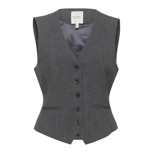 Part Two - Jackets > Vests - Gray - Part Two - Modalova