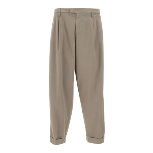 Trousers > Straight Trousers - - Dondup - Modalova