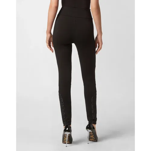 Trousers > Leggings - - Philipp Plein - Modalova