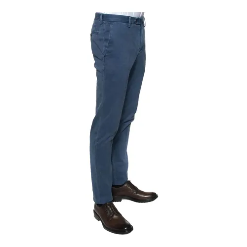 Pt01 - Trousers > Chinos - Blue - Pt01 - Modalova