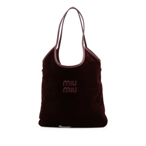 Pre-owned > Pre-owned Bags > Pre-owned Tote Bags - - Miu Miu Pre-owned - Modalova