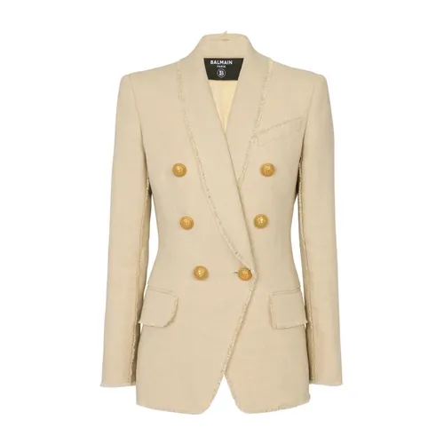 Jackets > Blazers - - Balmain - Modalova