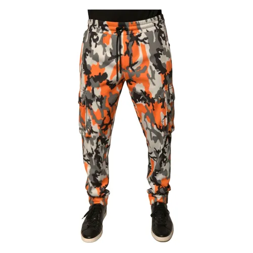 Trousers > Slim-fit Trousers - - Dolce & Gabbana - Modalova