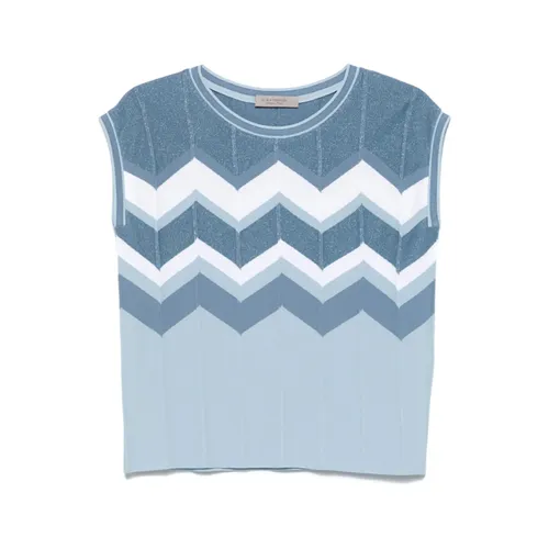 Knitwear > Sleeveless Knitwear - - D.Exterior - Modalova